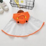 poncho bébé coloré avec capuche