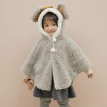 poncho avec capuche