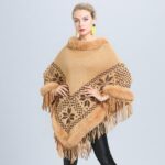 poncho femme chic