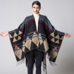 poncho femme