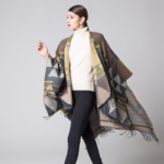 poncho boho chic