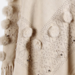 poncho élégant et confortable