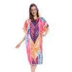 poncho de bain vibrant