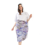 cape poncho bain élégante