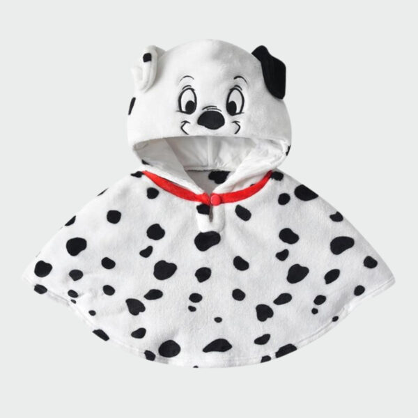 poncho bébé dalmatien
