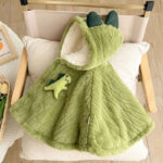 Poncho enfant dinosaure