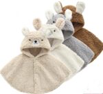 poncho garçon avec capuche