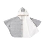 vêtement enfant gris et blanc