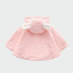 poncho capuche lapin