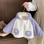 poncho bébé chaud