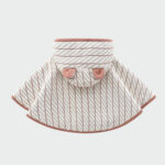 poncho bébé blanc
