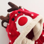 poncho noël bébé