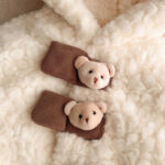cape bébé en peluche