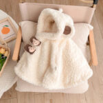 douceur cape poncho bébé