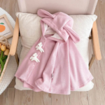 poncho enfant avec capuche