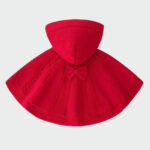 Poncho avec capuche pour bébé