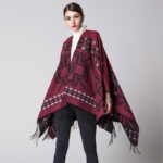tissu doux du poncho