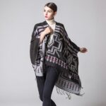 poncho mode bohémienne