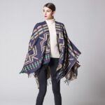poncho bohème pour mi-saison