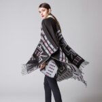 style bohème chic poncho