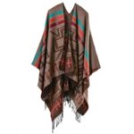 poncho bohémien mode