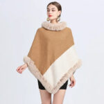 poncho femme chic