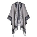Poncho chic et chaud