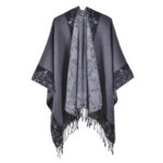 Poncho tendance automne