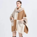 Poncho Femme élégant