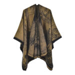 Poncho Châle Automne