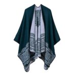 Poncho châle automne hiver