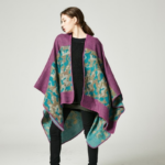 poncho automne hiver