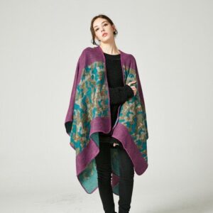 poncho chic femme