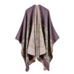 poncho élégant casual