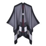 poncho moderne en polyester