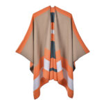 poncho polyvalent femme