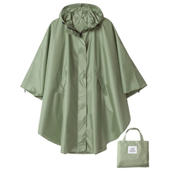Poncho contre la Pluie vert