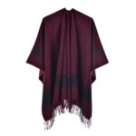 poncho court en polyester