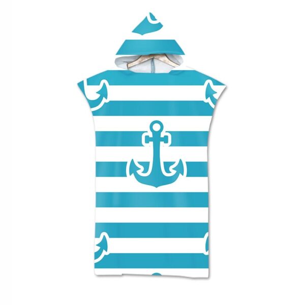 poncho de plage adulte