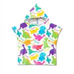 Poncho de Plage Bébé dinosaures