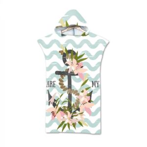 poncho de plage femme
