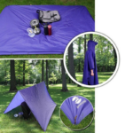 poncho polyeste respirant