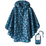 poncho de pluie avec motifs