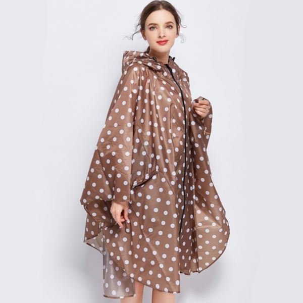 poncho de pluie long