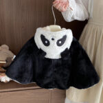 poncho bébé élégant