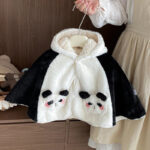 poncho bébé chaud