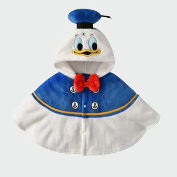 poncho Disney bleu et blanc