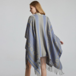 poncho femme élégant