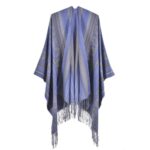 poncho enveloppant pour femme