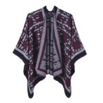 poncho confort femme